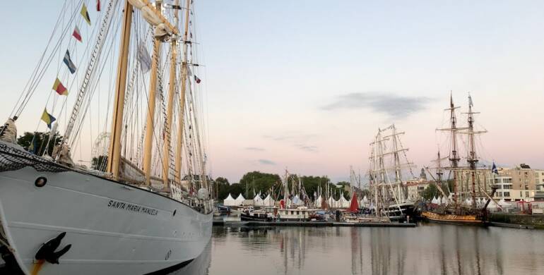 Maritime festival in La Rochelle – warm, bright and beautiful!