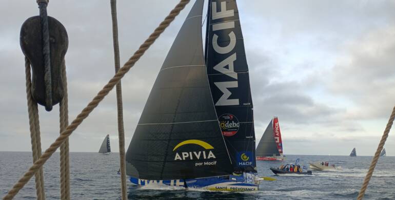 Sailing to the Vendee Globe !