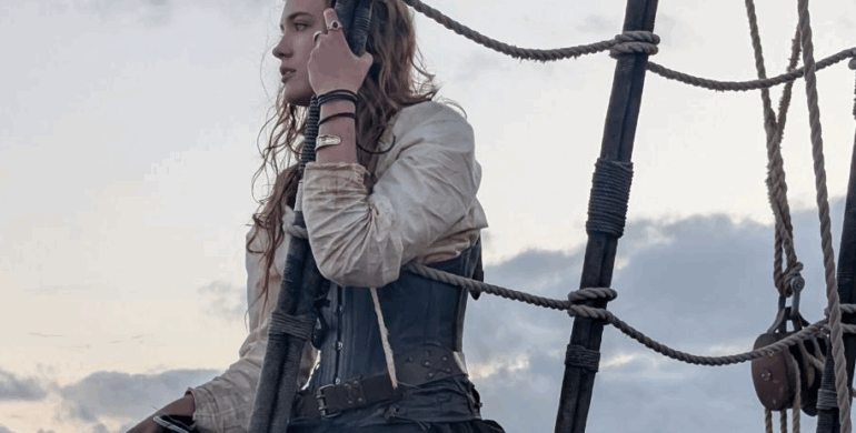 The frigate Shtandart — the perfect set for film productions