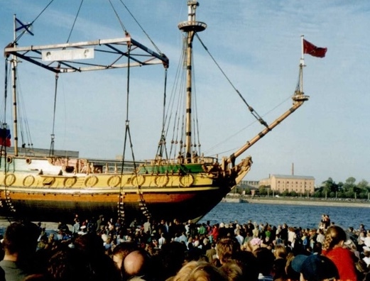 September 4 – the day the Shtandart was launched