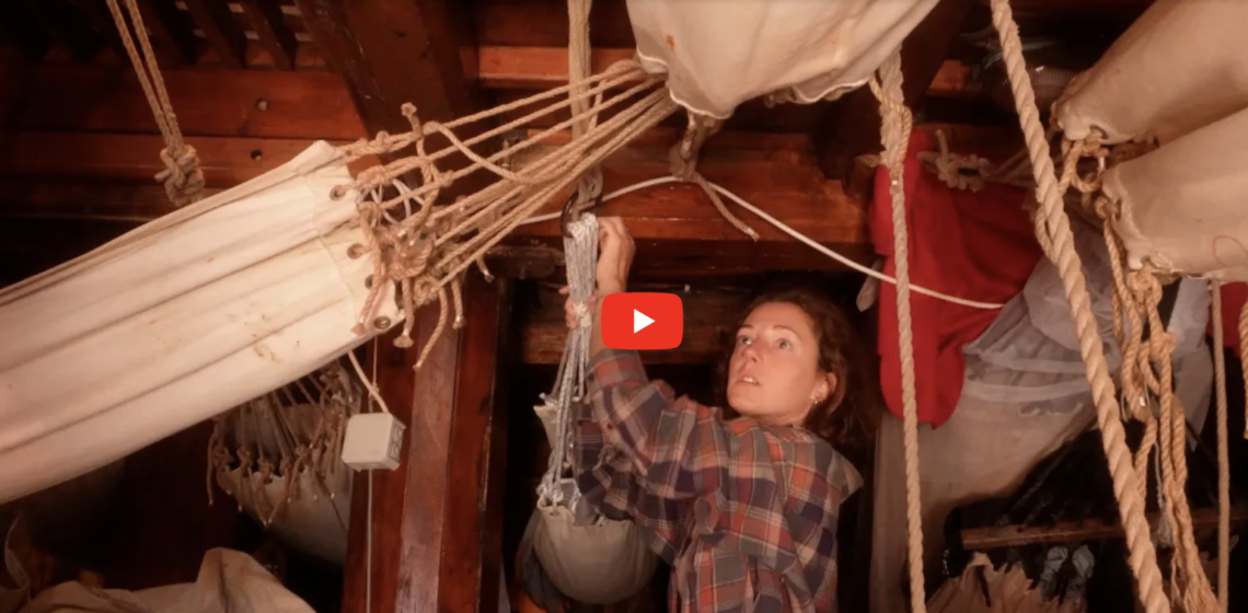 Sleeping in a Hammock, Night Watches and Heavy Anchors — A Ship from Another Era